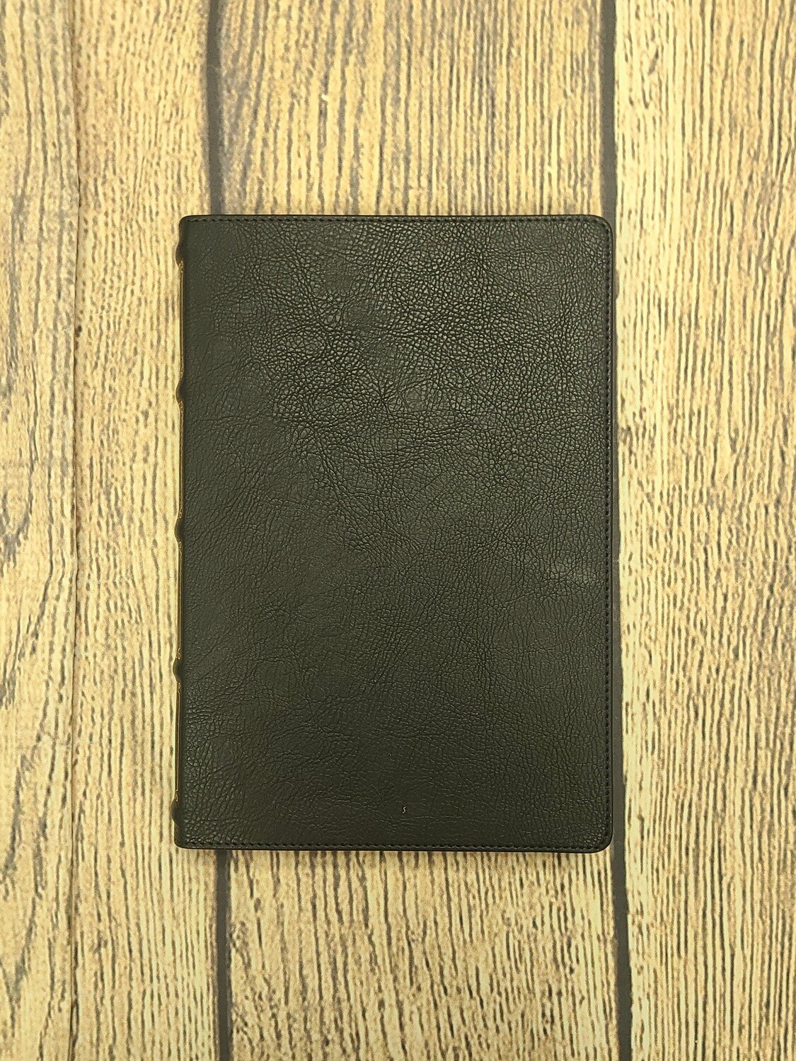 NKJV MacLaren Verse-by-Verse Large Print Reference Bible - Black Leathersoft