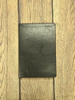 NKJV Open Bible - Black Leathersoft