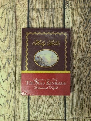 NKJV Lighting the Way Home Family Bible - Burgundy Padded Hardcover