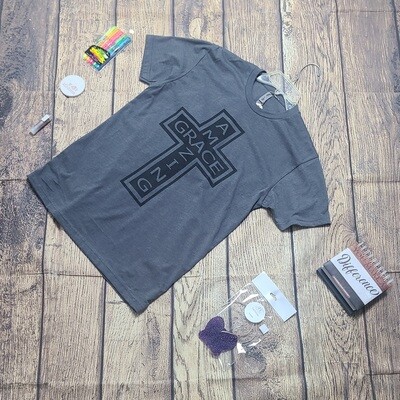 Amazing Grace Gray-Colored T-Shirt