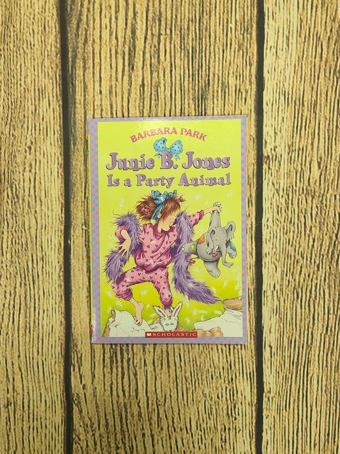 Junie B. Jones is a Party Animal by Barbara Park - Paperback - Great Condition