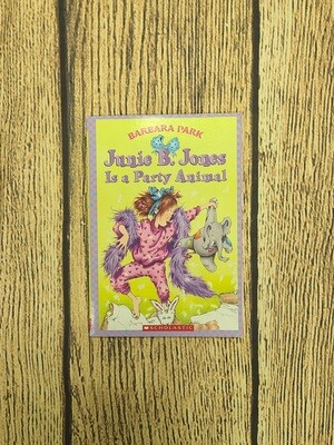 Junie B. Jones is a Party Animal by Barbara Park - Paperback - Great Condition