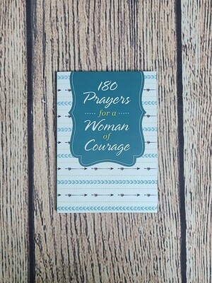 180 Prayers for a Woman of Courage by Shanna D. Gregor - Paperback - New