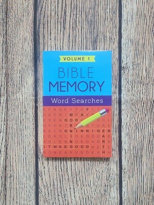 Bible Memory Word Searches - Vol. 1 - Paperback - New