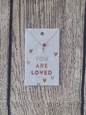 Grace and Truth You Are Loved Necklace