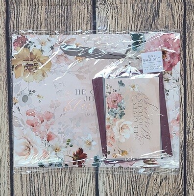 He Gives Joyous Blessings Large Gift Bag Set