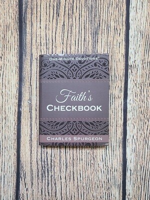 Faith&#39;s Checkbook: One-Minute Devotions by Charles Spurgeon - Paperback - New