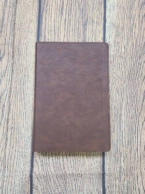 NKJV Lucado Encouraging Word Bible - Brown Leathersoft