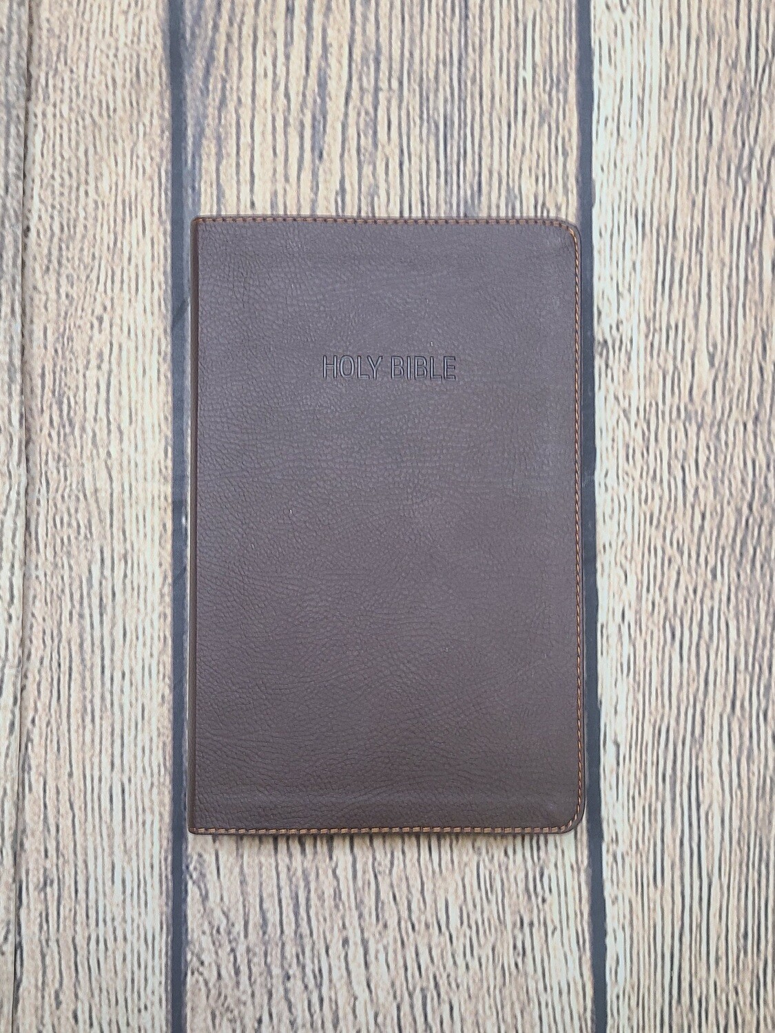 NKJV Foundation Study Bible - Earth Brown Leathersoft