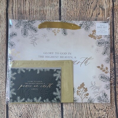 Glory to God in the Highest Heaven Large Gift Bag