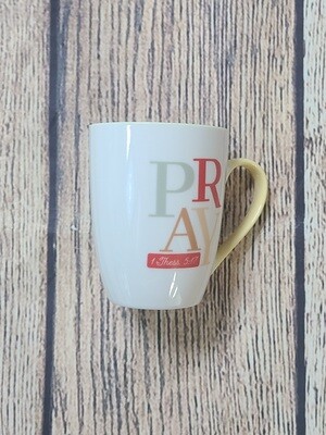 Pray 1 Thessalonians Ceramic Mug
