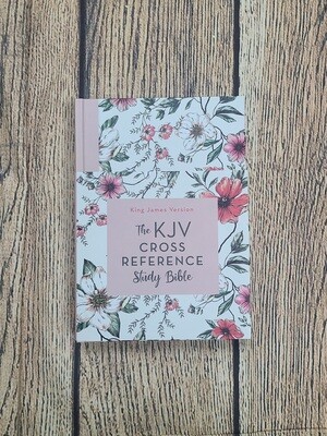 KJV Cross Reference Study Bible - Magnolia Blossom Hardback