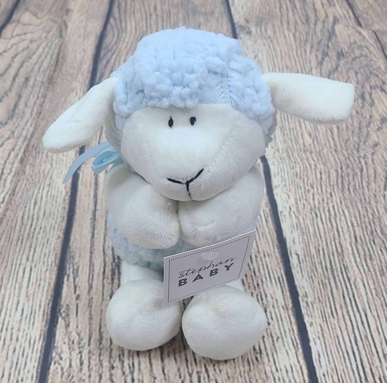 Praying Lamb - Blue Coloring
