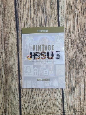 Vintage Jesus Study Guide by Mark Driscoll - Paperback - New