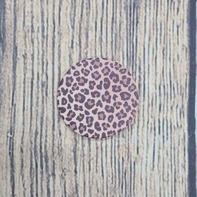 Cheetah Print Car Coaster