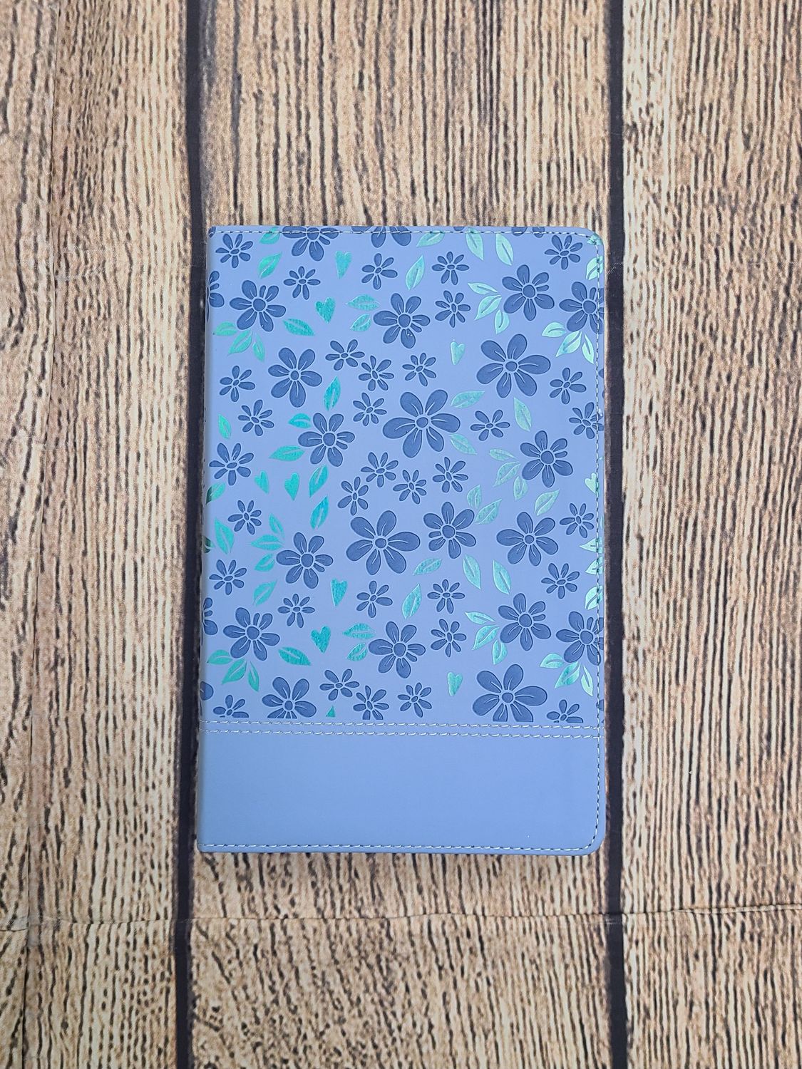 The Prayer Map NLV Bible for Girls - Sky Blue Shimmer Imitation Leather