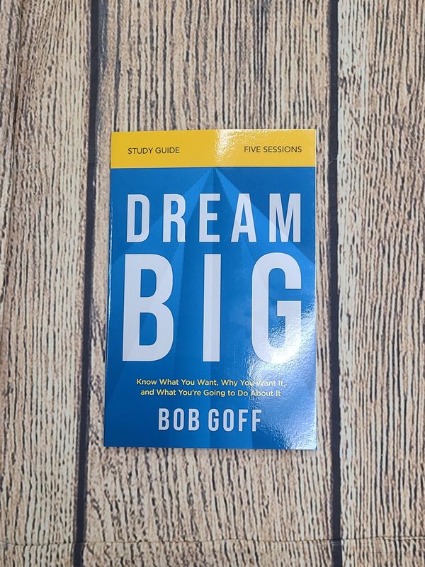 Dream Big Study Guide by Bob Goff - Paperback - New