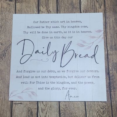 The Lord&#39;s Prayer Wall Decor