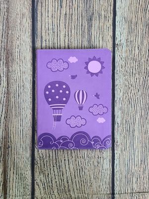 The Daily Wisdom for Girls SKJV Devotional Bible - Purple Soft Leather-Look