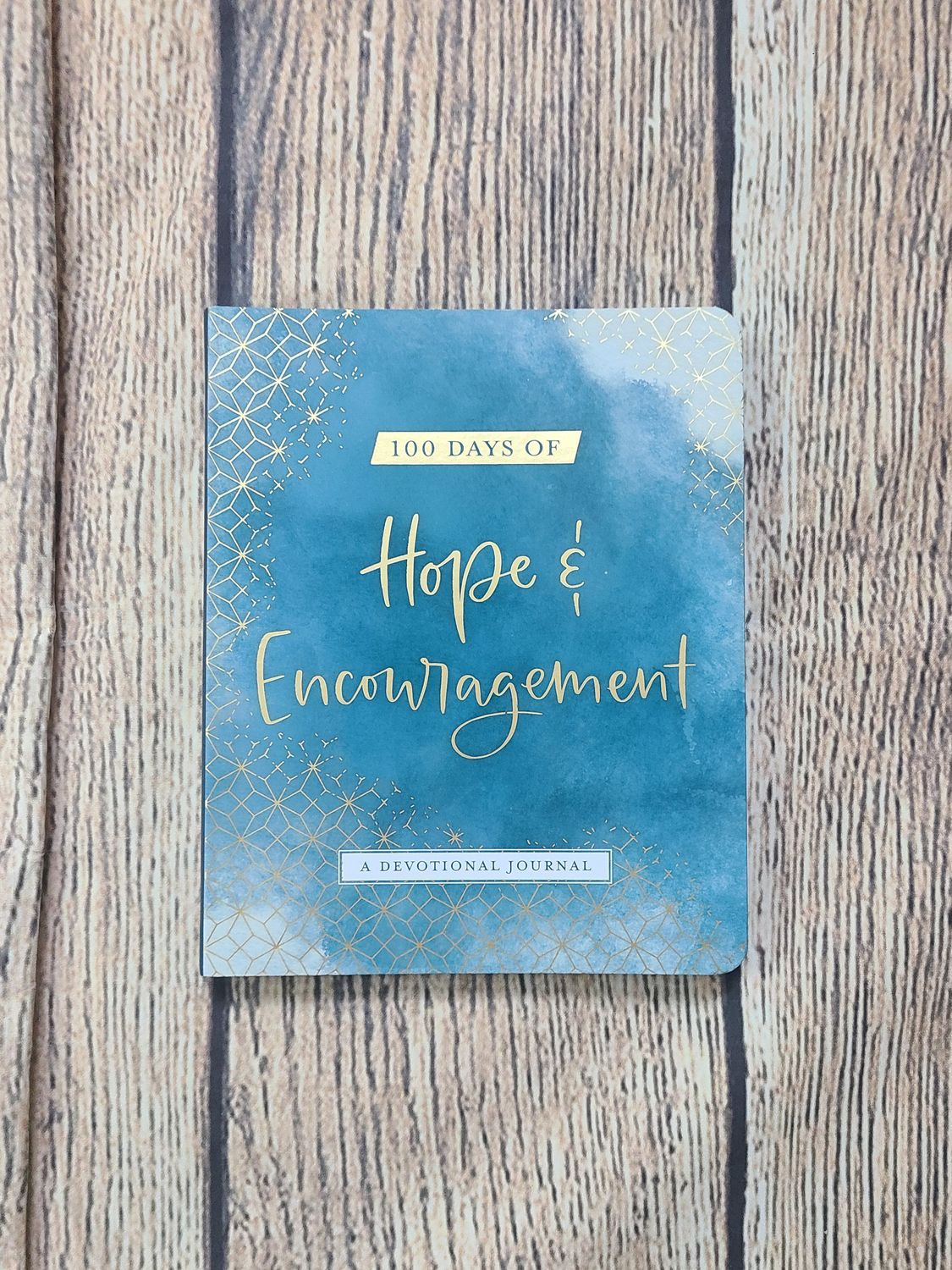 100 Days of Hope and Encouragement Devotional Journal by Christin Ditchfield and Cover Design by Hannah Skelton