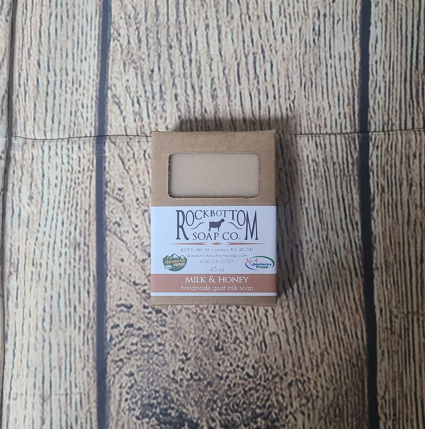 Rock Bottom Soap - Milk and Honey