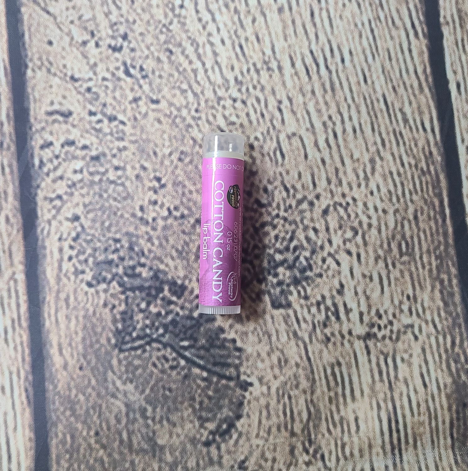 Rock Bottom Lip Balm - Cotton Candy
