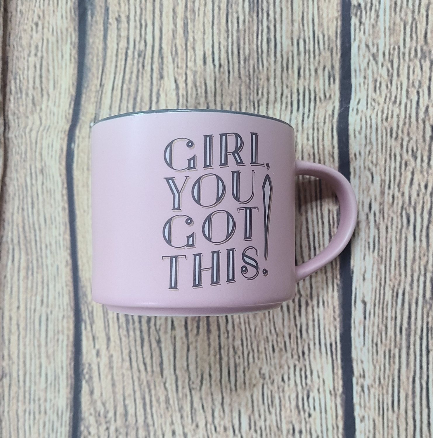 Girl, You Got This! Pink Ceramic Coffee Mug