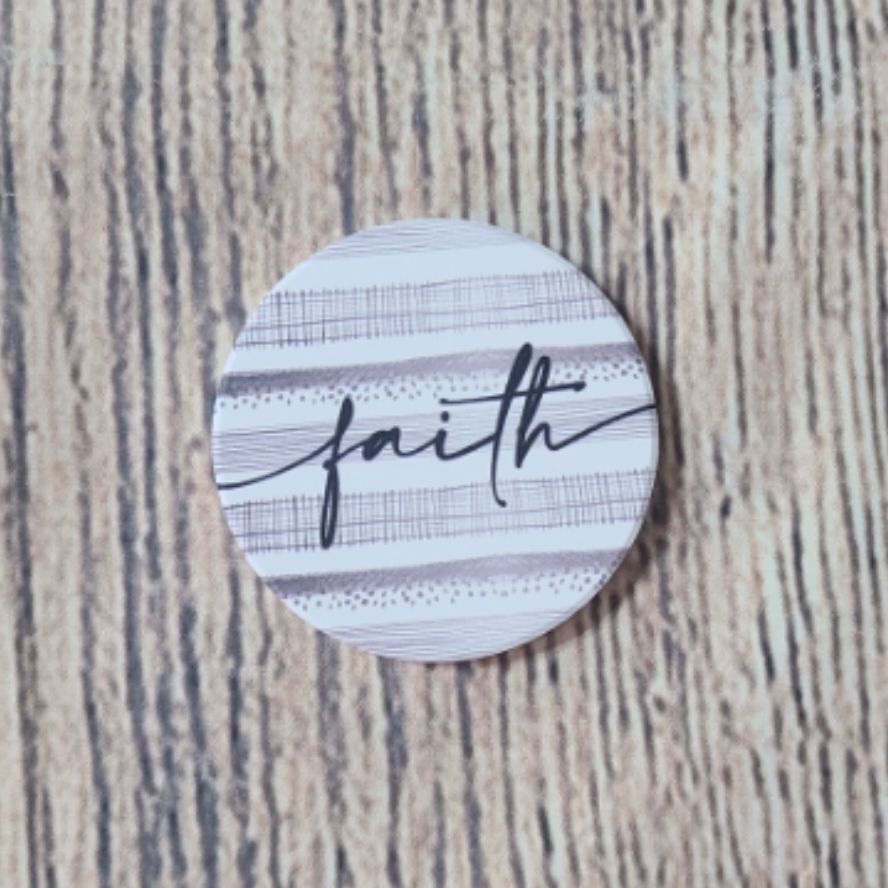 Faith Car Coaster