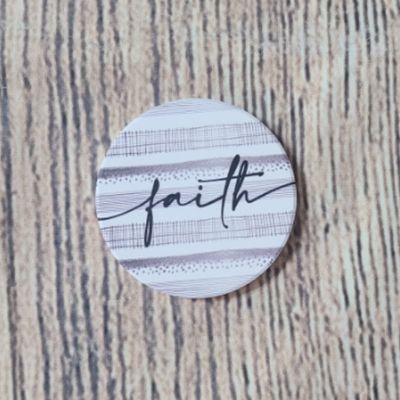 Faith Car Coaster