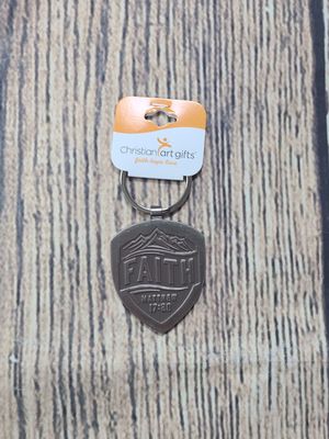 Faith Metal Keychain