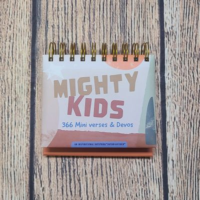 Mighty Kids Mini Verses and Devotionals Perpetual Calendar