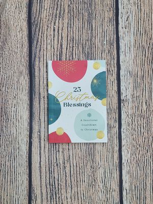25 Christmas Blessings: A Devotional Countdown to Christmas by Dena Dyer - Paperback - New