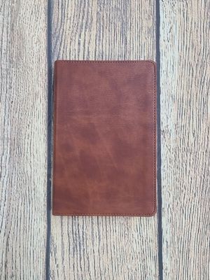 KJV Daily Devotional Bible - Hickory Cross Bonded Leather