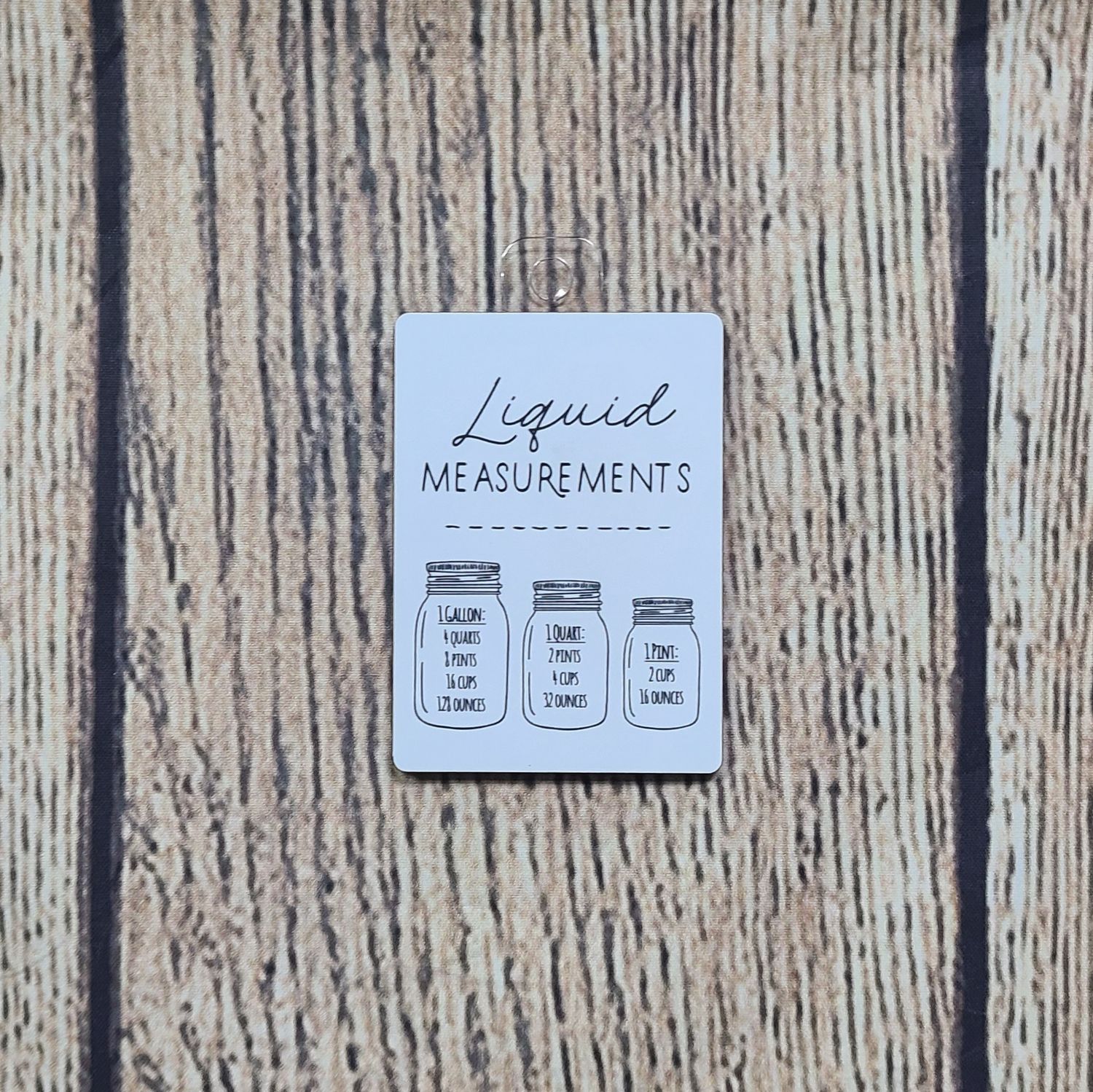 Liquid Measurements Magnet