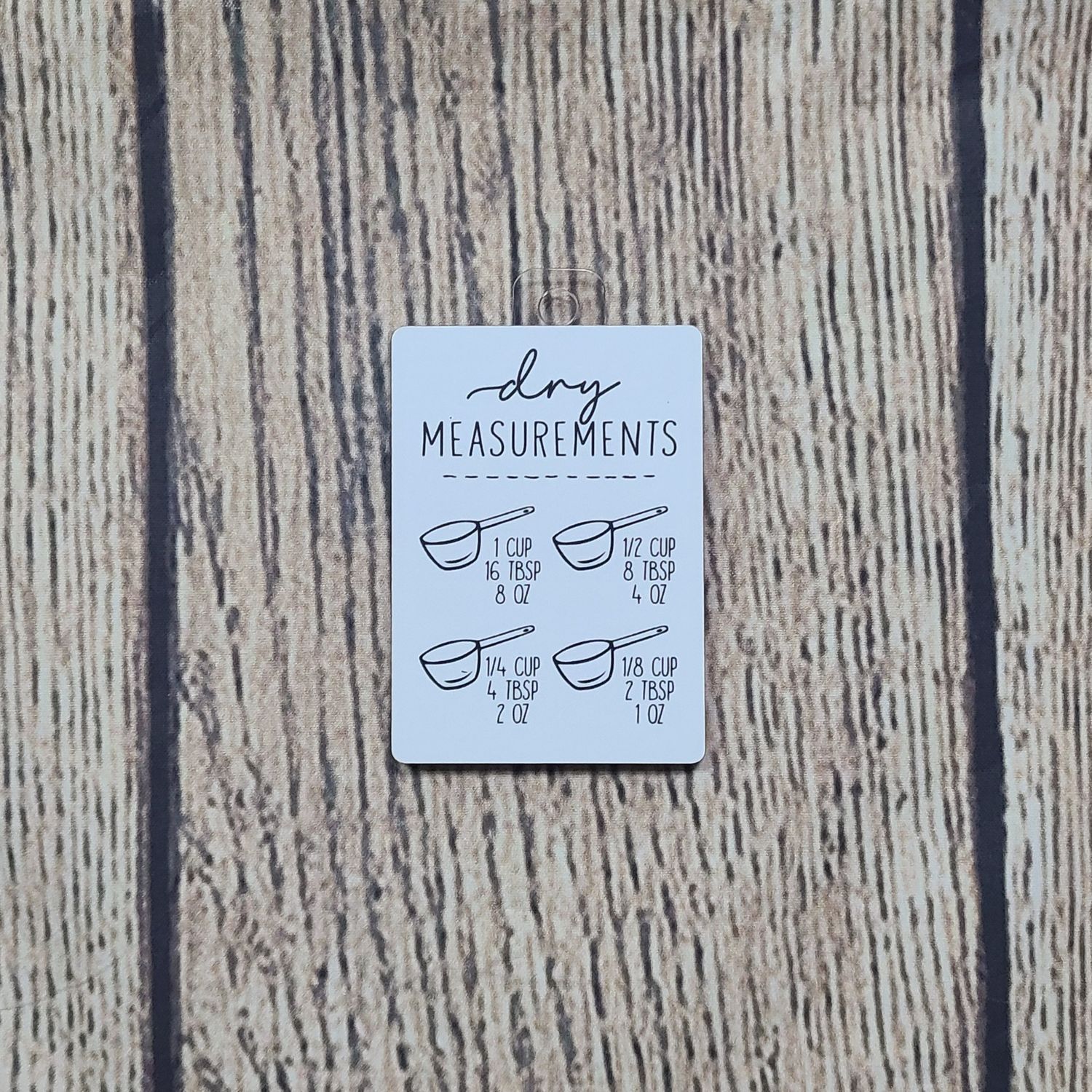 Dry Measurements Magnet