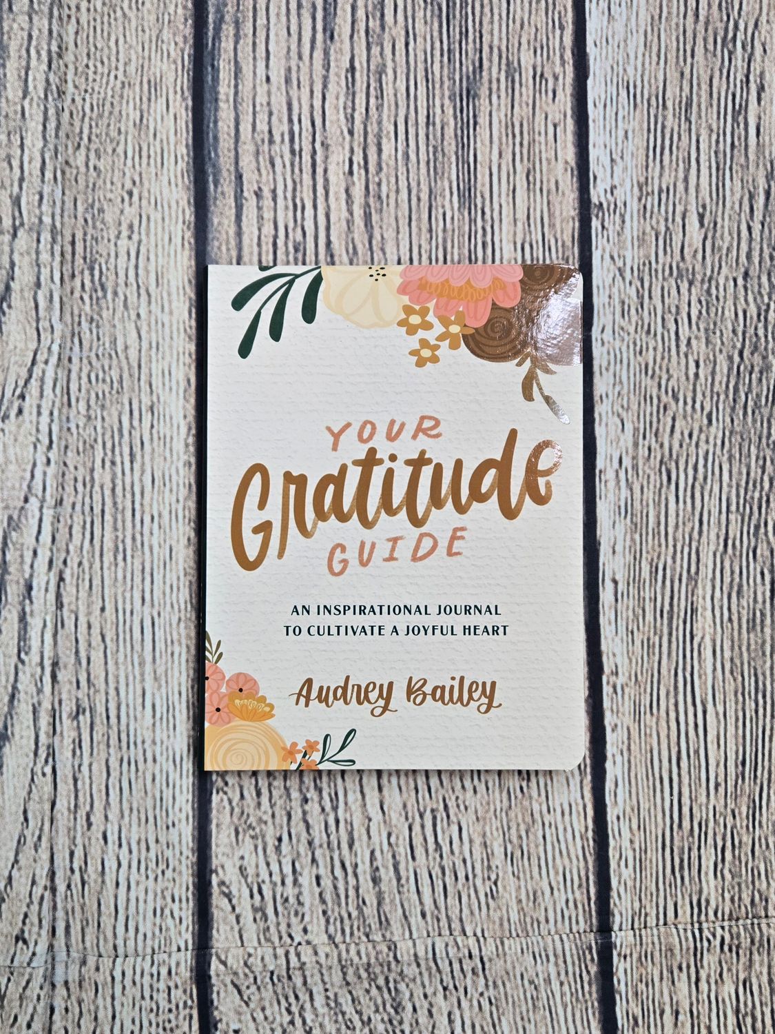 Your Gratitude Guide: An Inspirational Journal to Cultivate a Joyful Heart by Audrey Bailey