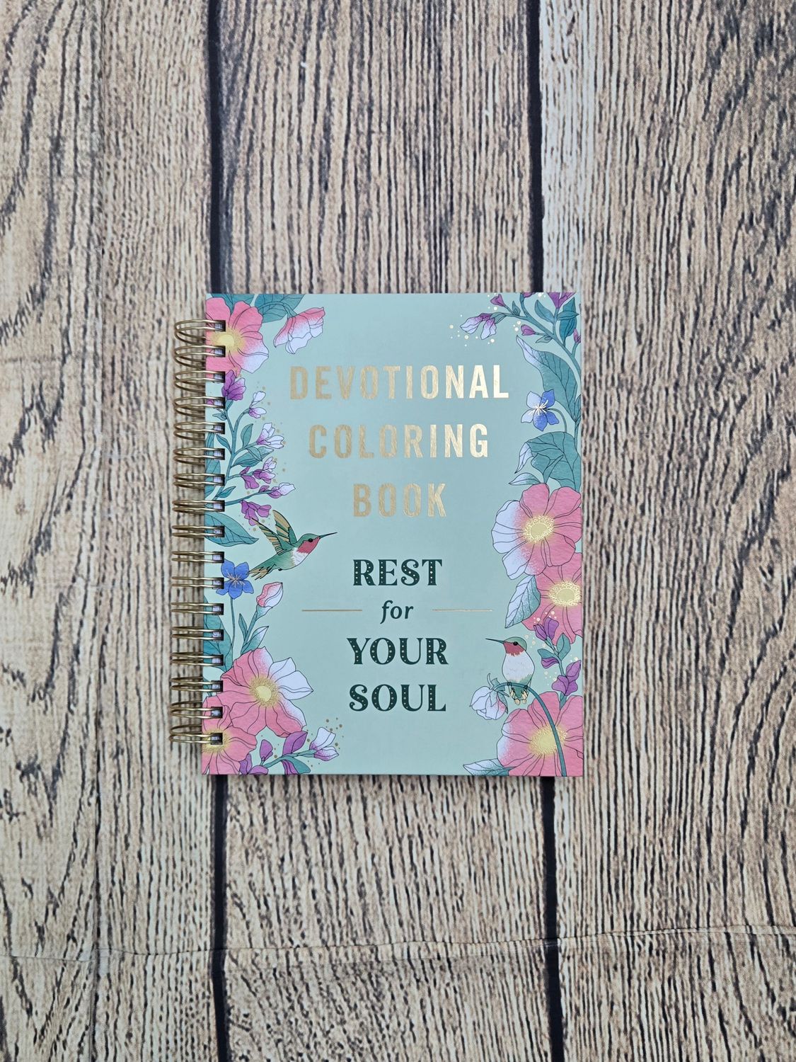 Rest for Your Soul Devotional Coloring Book