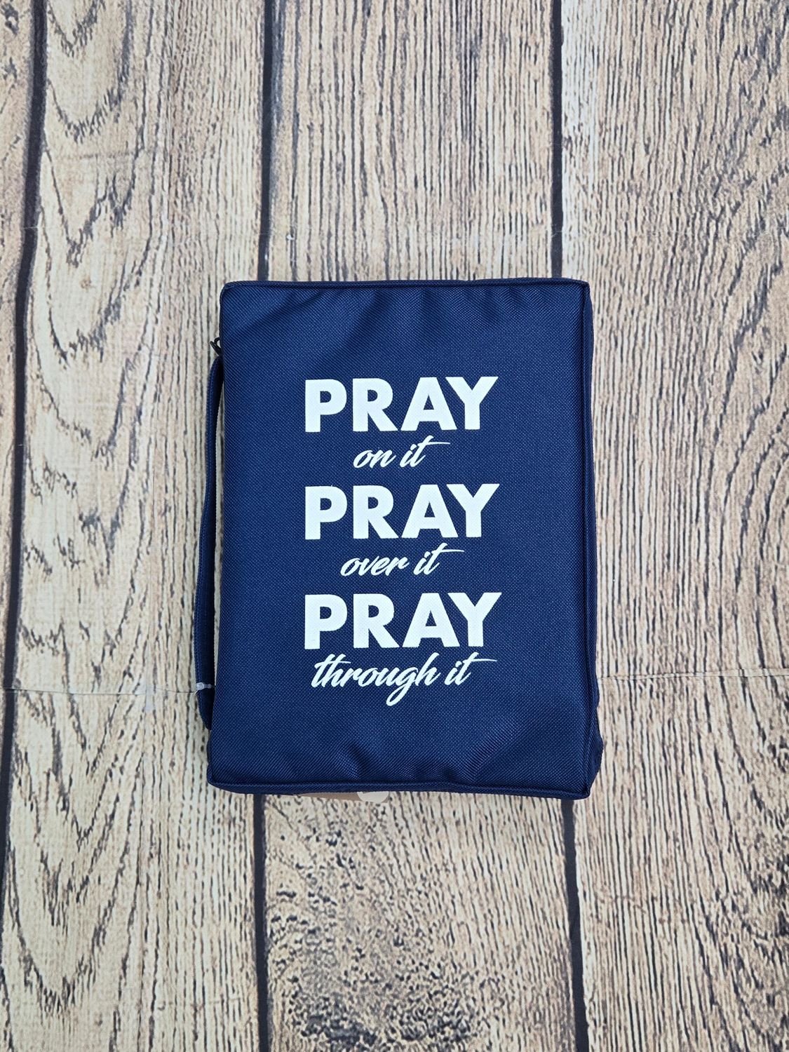 Pray On It Large Print Bible Cover