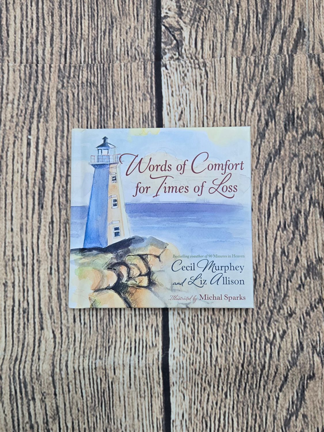 Words of Comfort for Times of Loss by Cecil Murphey and Liz Allison and Illustrated by Michal Sparks