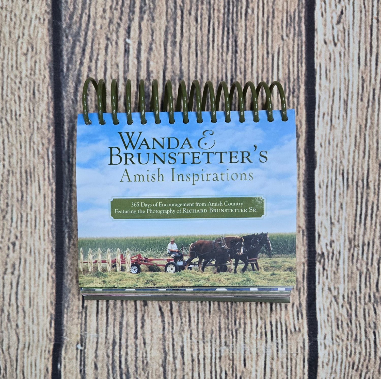 Wanda E. Brunstetter&#39;s Amish Inspirations Perpetual Calendar