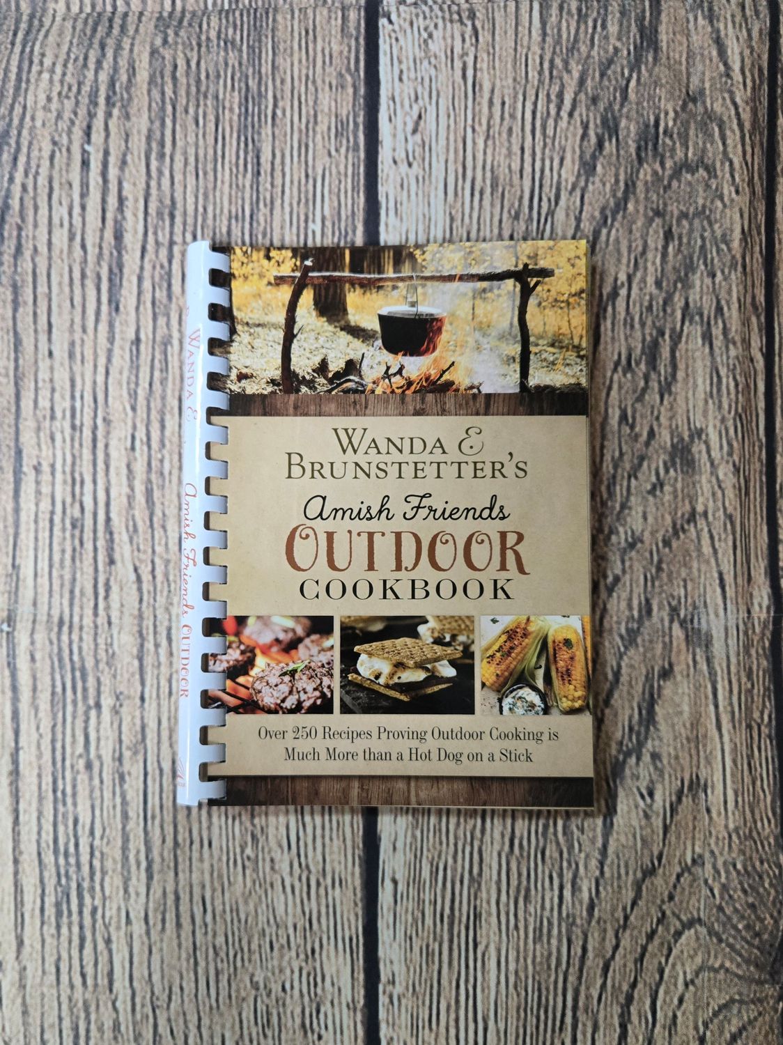 Amish Friends Outdoor Cookbook by Wanda E. Brunstetter