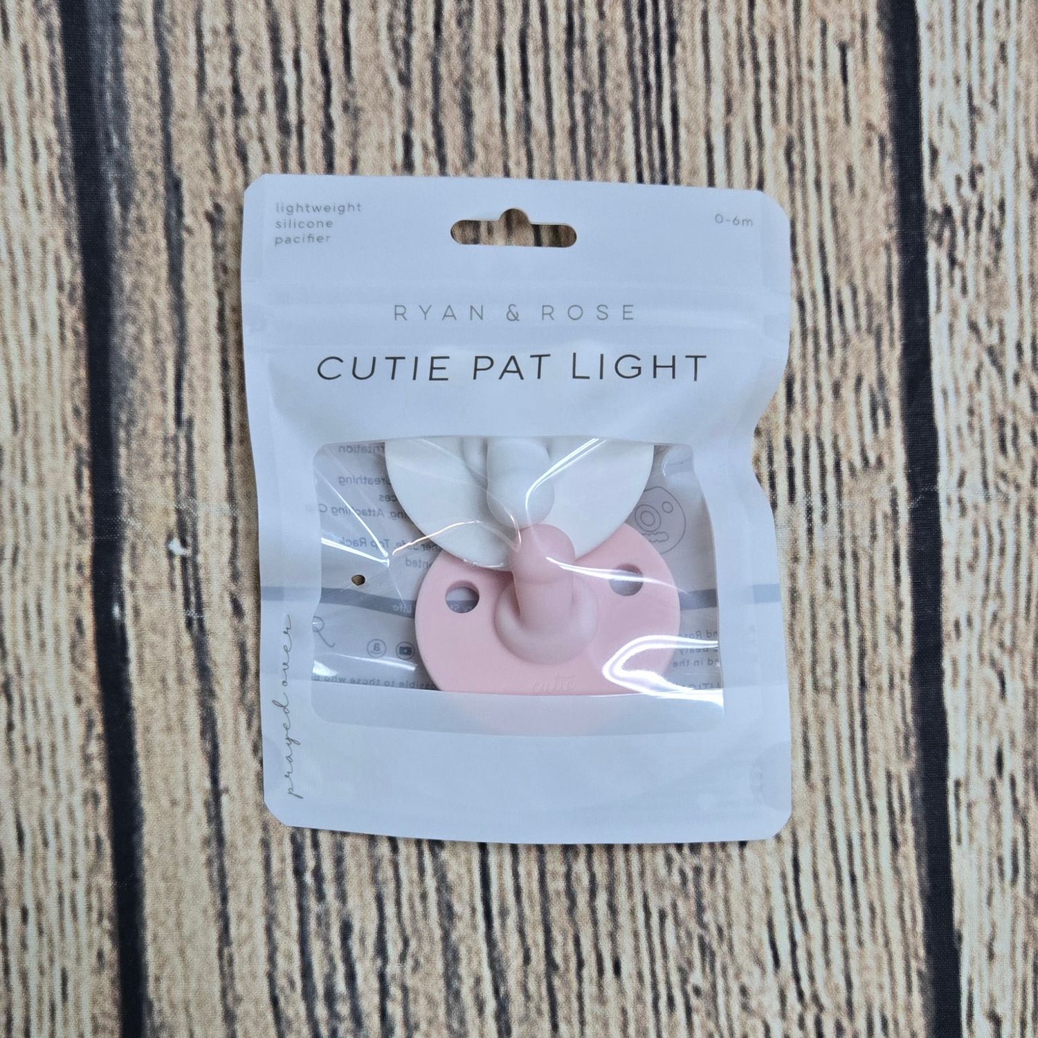 Ryan and Rose Cutie Pat Light - Pink/White - Pack of 2