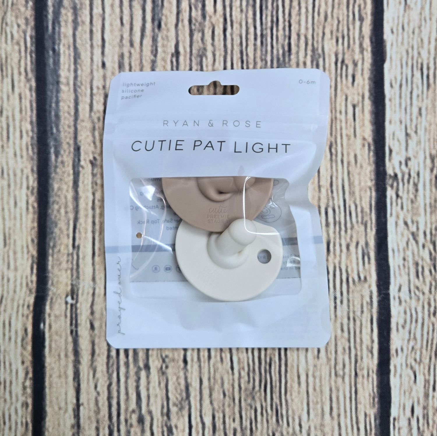 Ryan and Rose Cutie Pat Light - Ivory/Dune - Pack of 2