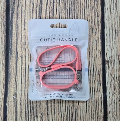 Ryan and Rose Cutie Handle - Flat - Coral