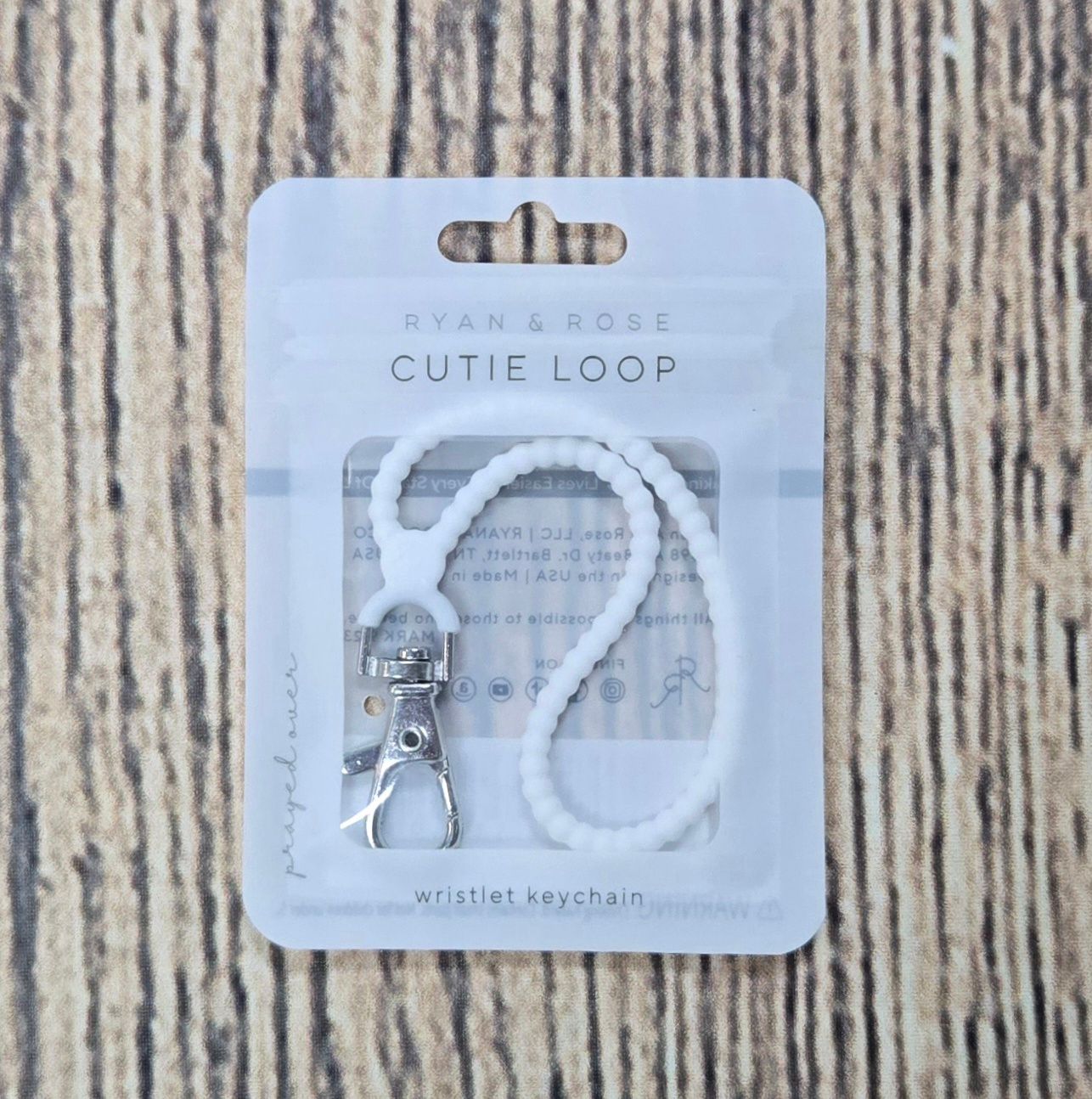 Ryan and Rose Cutie Loop - White