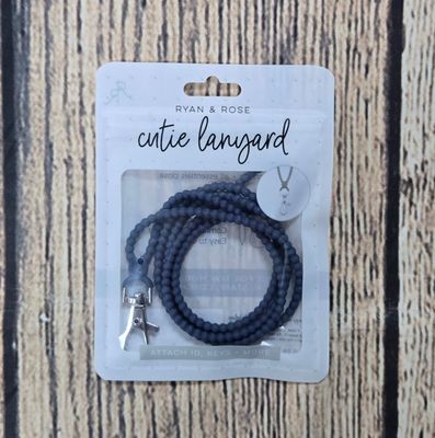 Ryan and Rose Cutie Silicone Adult Lanyard - Captain
