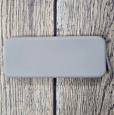 Ryan and Rose Cutie Silicone Pencil Pouch - Taupe