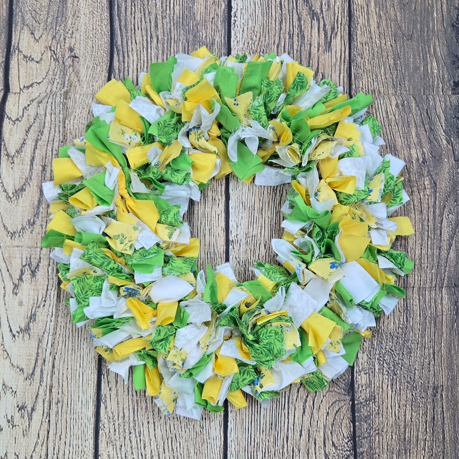 Summer Rag Wreath