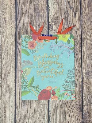 Birthday Blessings for Beautiful You Large Gift Bag