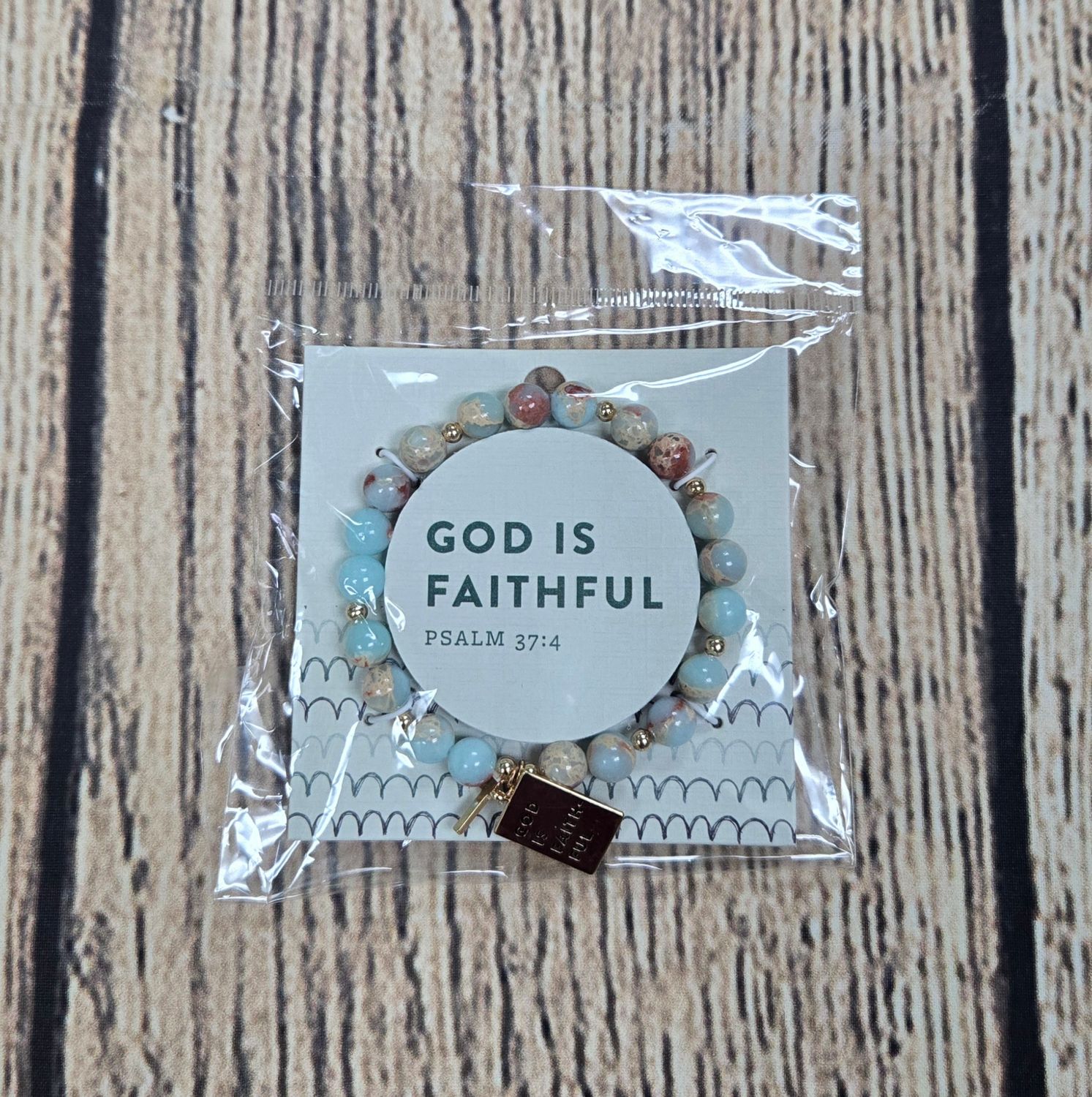 Grace and Truth God is Faithful Keepsake Bracelet